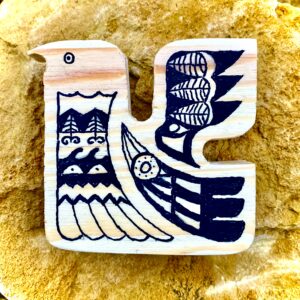 Hand made Sielulintu, or Finnish soul bird